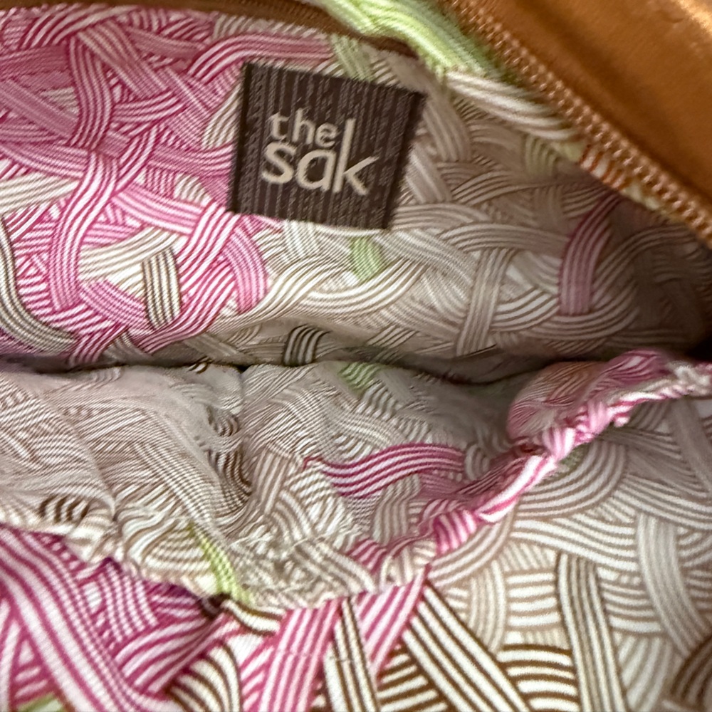 The Sak Kendra Hobo Bag in Grey, Gold and Brown - Picture 14 of 15